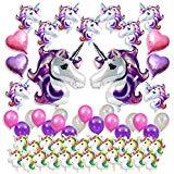 Unicorn Party Supplies Decorations, Favors for Girls & Kids Birthday