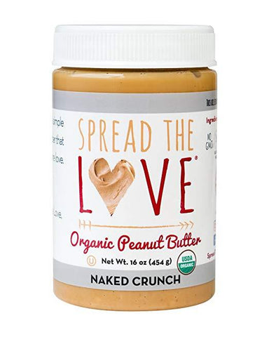 Spread The Love NAKED CRUNCH Organic Peanut Butter